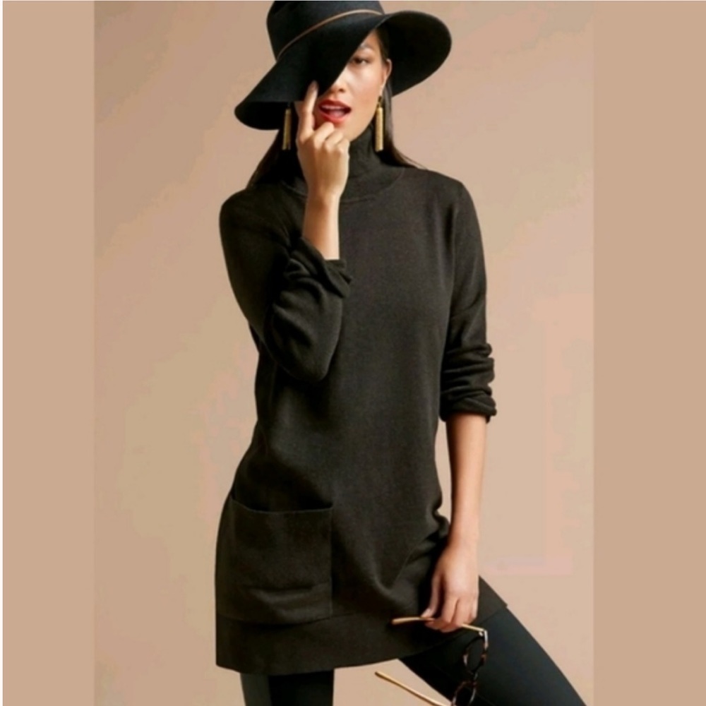 CAbi Fireside Turtleneck 3476 Tunic Sweater Dress